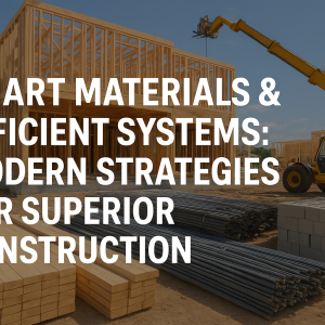 Smart Materials & Efficient Systems: Modern Strategies for Superior Construction