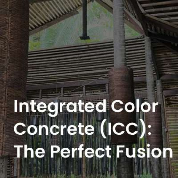 Integrated Color Concrete